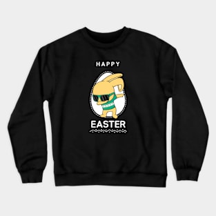 Happy Easter Dabbing Bunny Crewneck Sweatshirt